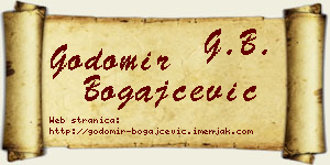 Godomir Bogajčević vizit kartica